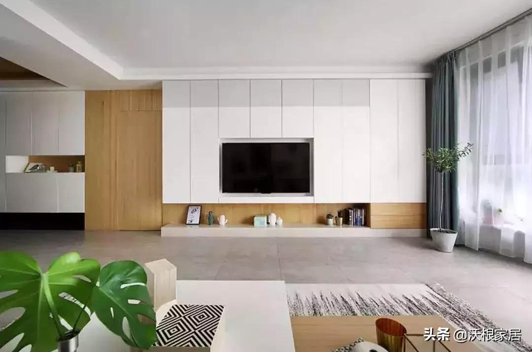 120平方三室一厅房子北欧风格,北欧风婚房布置效果图大全