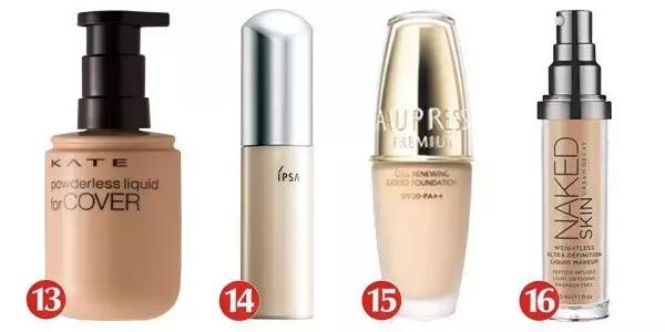 雅诗兰黛沁水粉底液测评,众多粉底液遮瑕排名