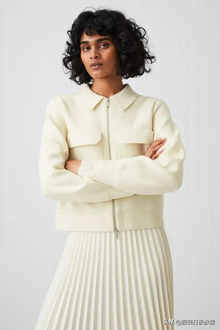 针织立体圆口袋,针织圆形口袋视频教程