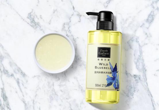 歌歌兰妮蓝风铃香水沐浴露,歌兰妮蓝风铃沐浴露大容量