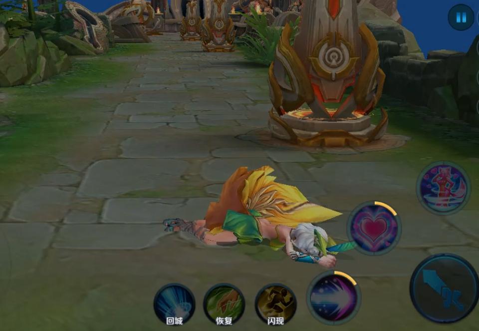 王者荣耀3d视角下的女英雄阵亡,王者荣耀所有英雄3d视角技能展示