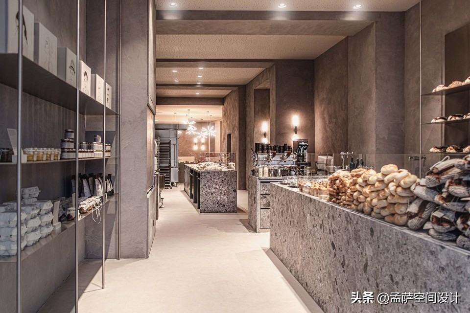 维也纳Öfferl面包旗舰店,面包店中的艺术体验