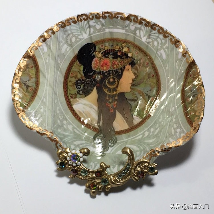 把贝壳做成精美饰品教程,古代贝壳装饰画