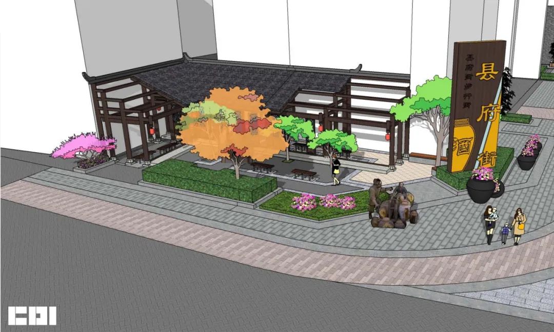 中鼎设计丨九大专项!推进合江门片区建筑景观风貌整治