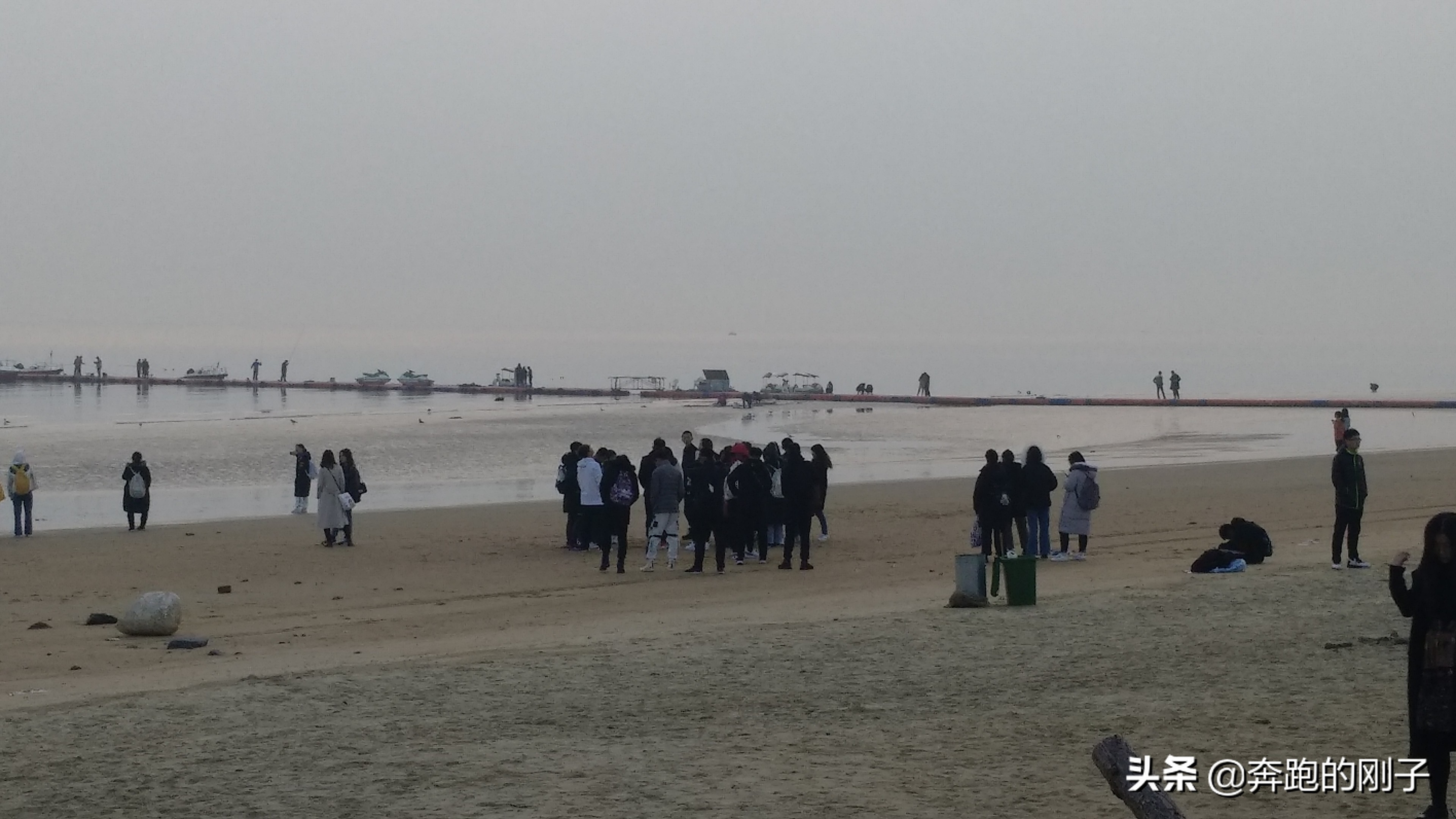 备战南京马拉松—10月19日打卡烟台大学,海边日出