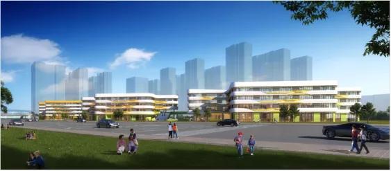 郑州市金水区庙李中小学建设项目/哈尔滨工业大学建筑设计研究院