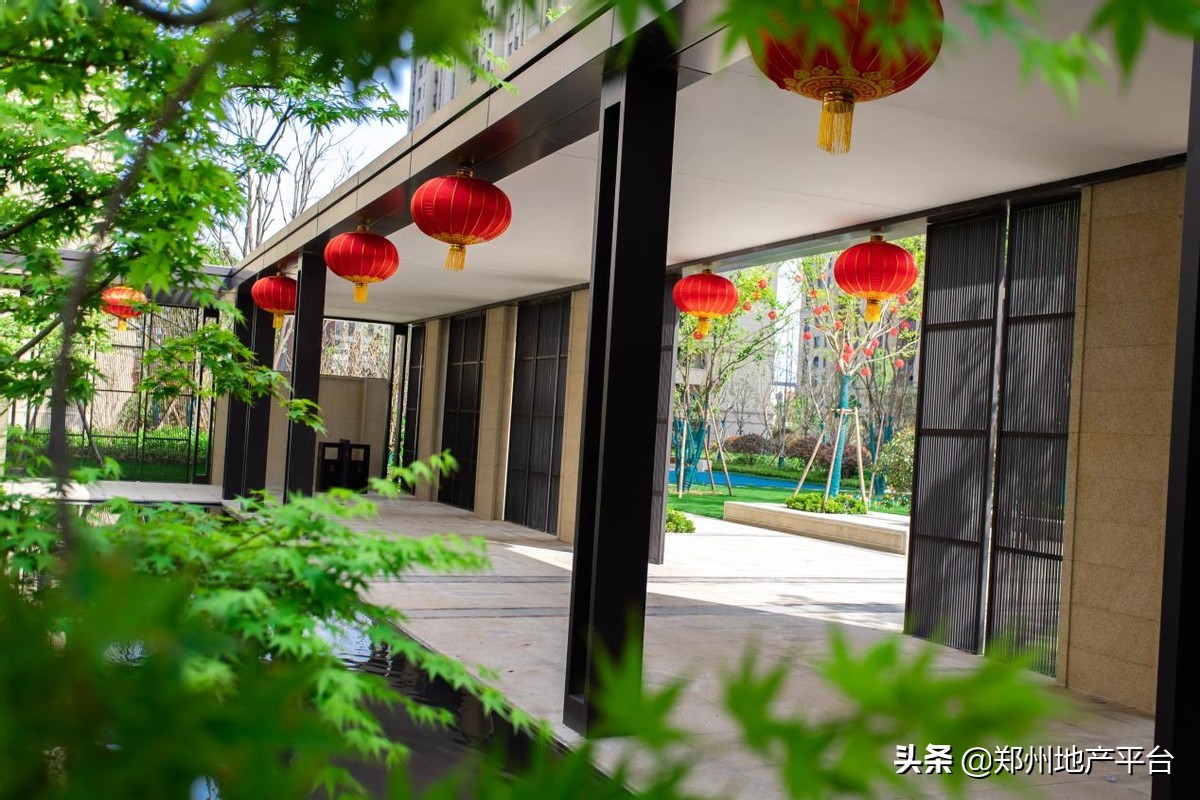 郑州锦艺金水湾二期布局,郑州锦艺金水湾二期实景图