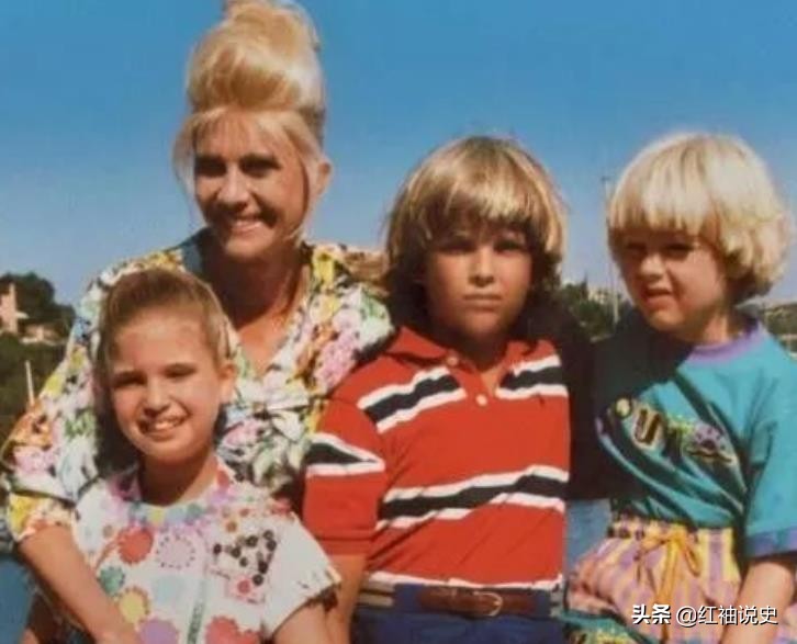 特朗普原配少女照惊艳！连生3子仍光彩照人，颜值碾压梅拉尼娅