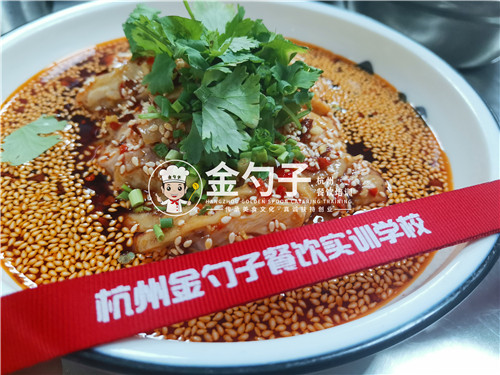 哪里可以学口水鸡来杭州金勺子