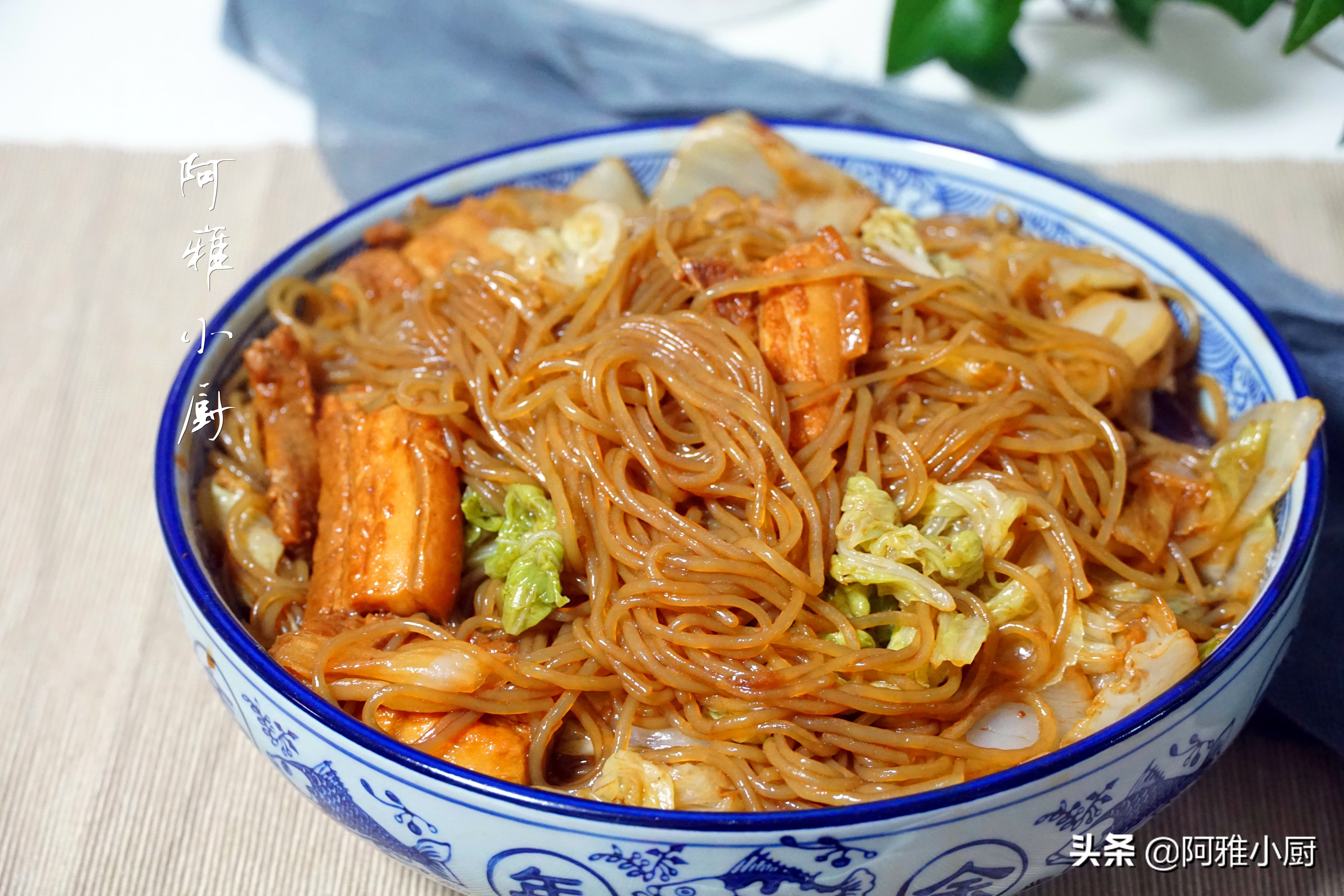 冬天家常菜100道白菜炖粉条,暖胃又下饭的白菜炖粉条