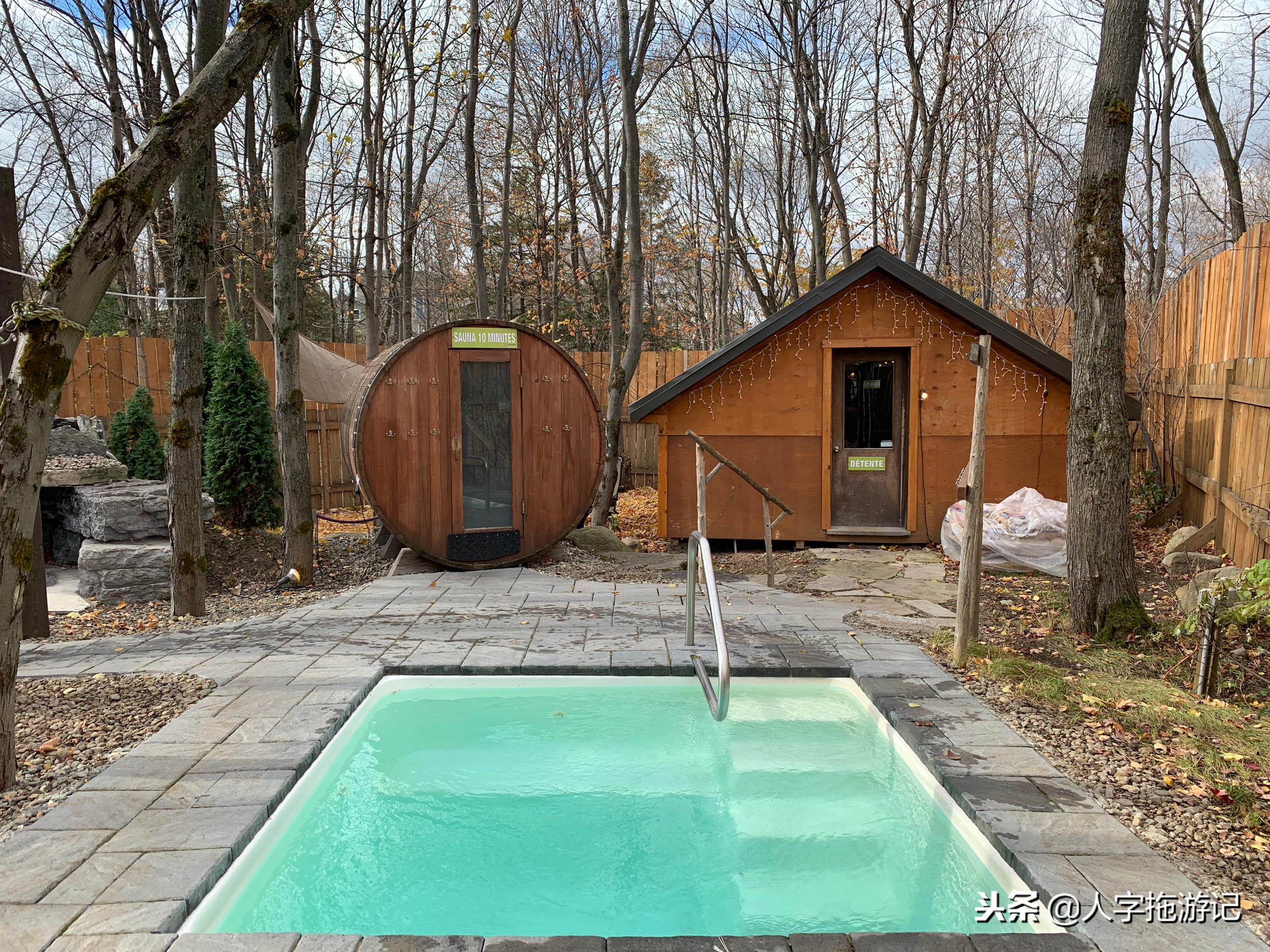 冬日极客，加拿大Wendake穿着狼爪去狼族