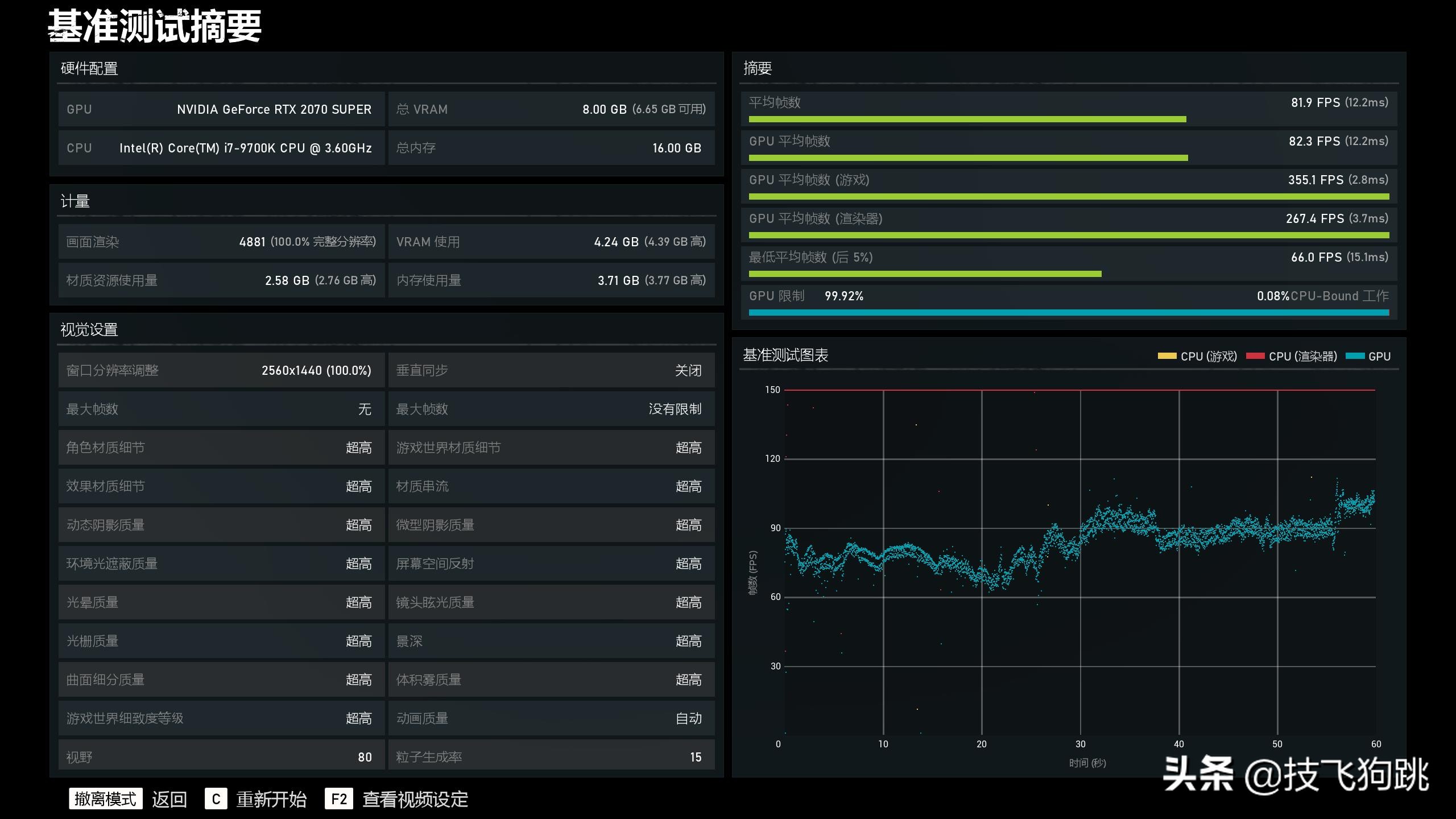 9700k加2070s配置图,2060super配9700k