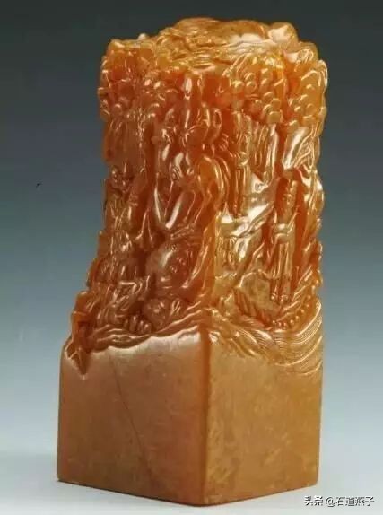 真品田黄及田黄冻石图片大全,天价田黄石及国宝田黄一览