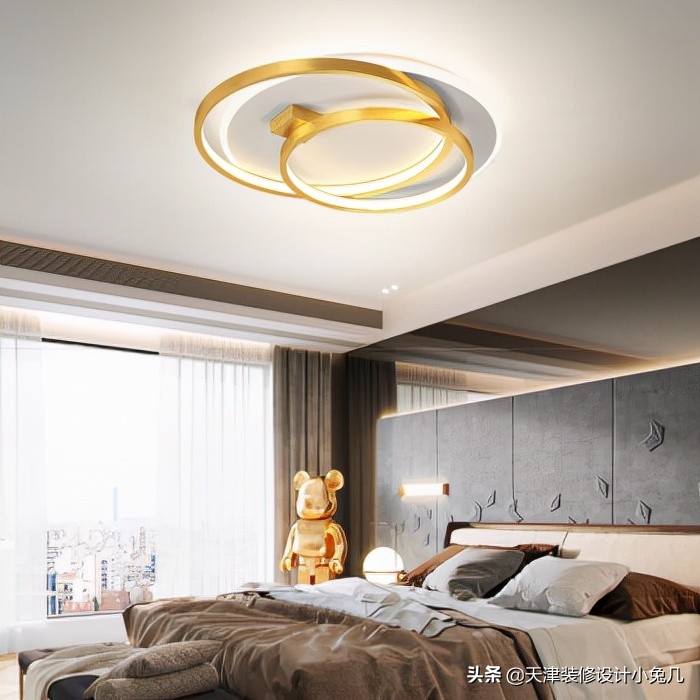 卧室灯安装最佳位置,现代轻奢卧室灯安装视频