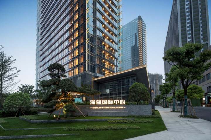 碧桂园深蓝国际景观,碧桂园深蓝国际交付