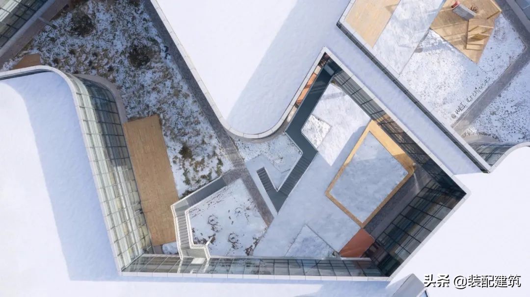 高档幼儿园设计——“院落式”打破传统简单的空间等级