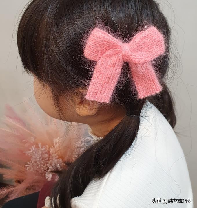 韩国蝴蝶发饰最流行款,韩系时尚潮流发饰