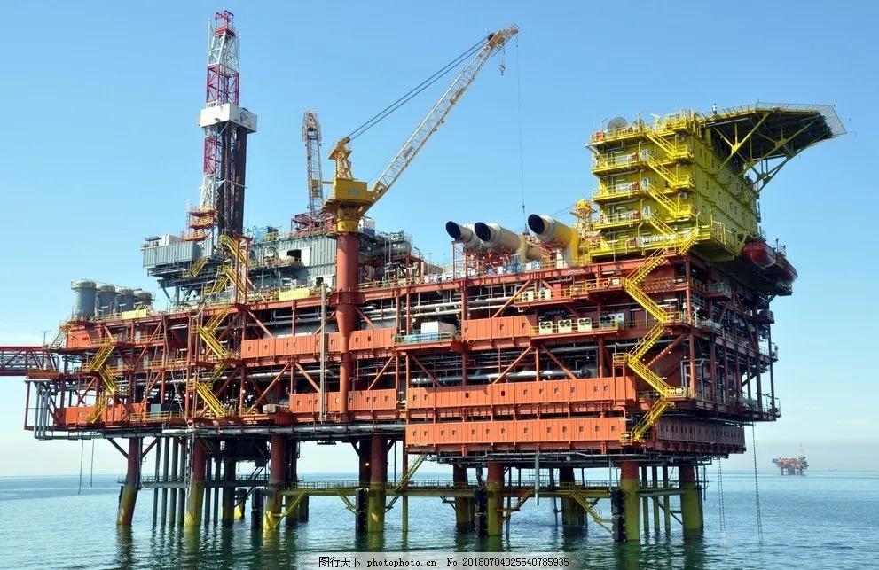 海上石油钻井平台美国,近海石油平台