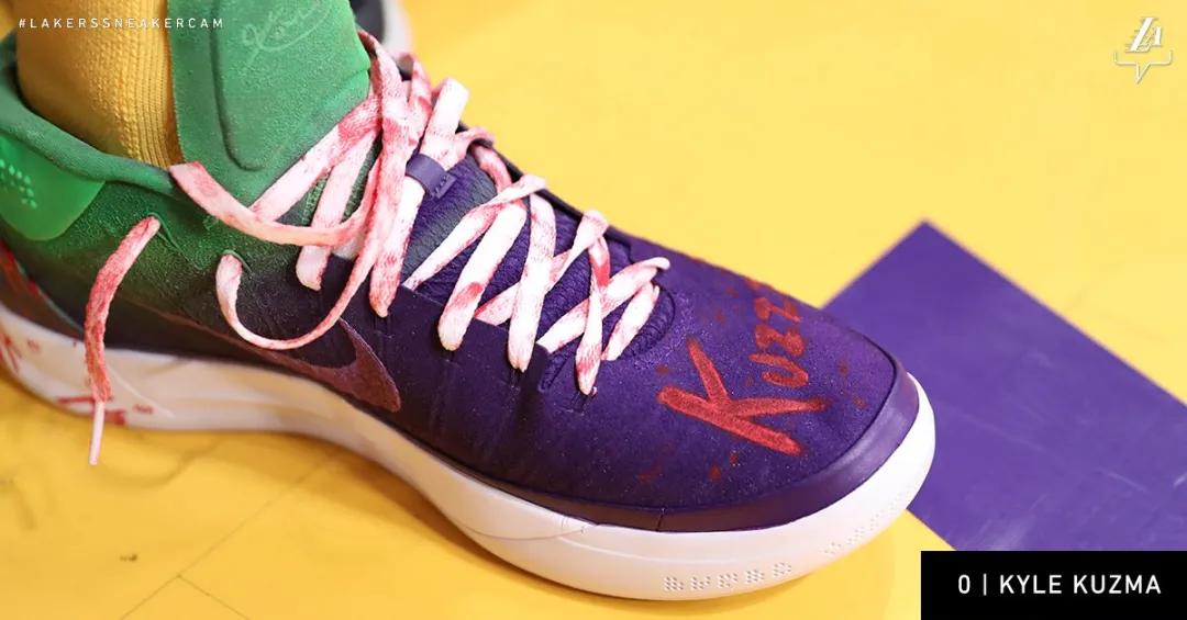 NBA球员上脚：万圣节战靴，詹姆斯欧文唐斯都有