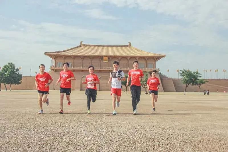 西安跑步圣地5公里,西安曲江池遗址公园跑步