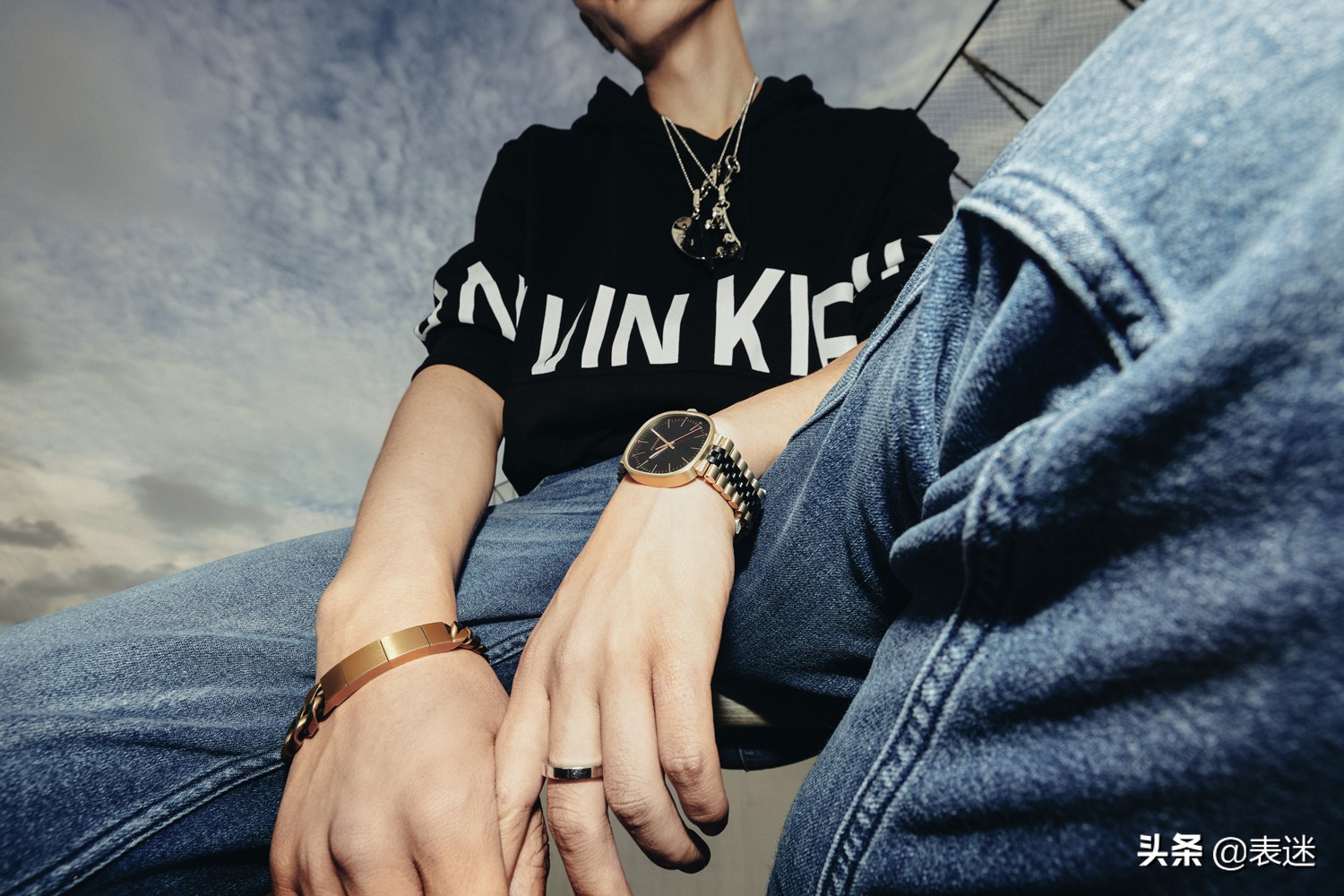 ck联名项链,ck联名fourtry