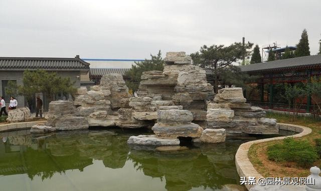 庭院假山鱼池制作视频,庭院假山设计制作视频