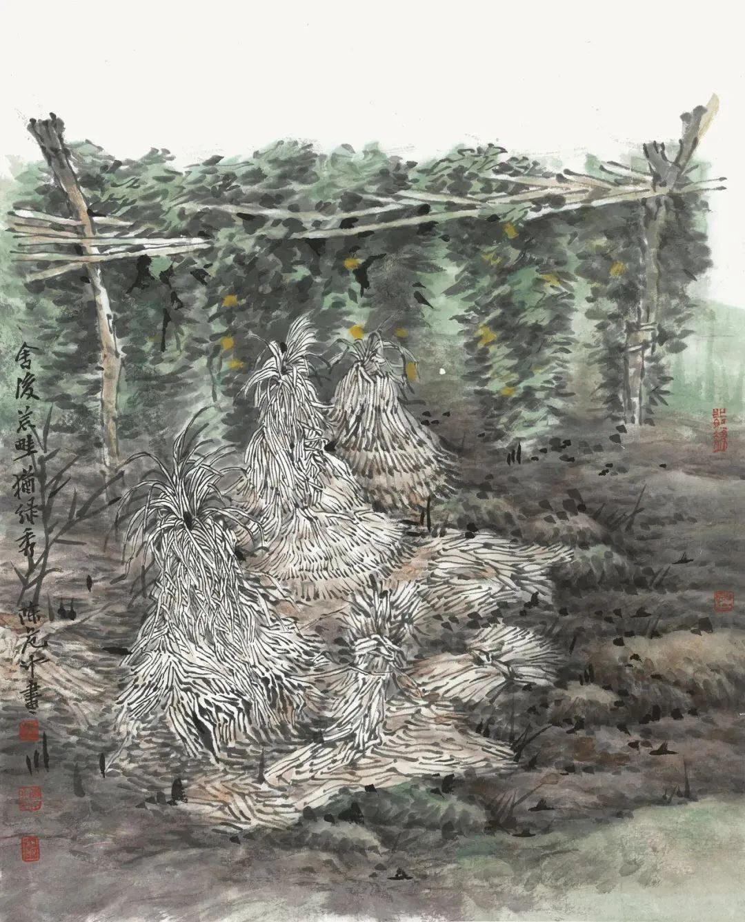 充满诗情画意的山水田园风光,慢慢体味令人陶醉的田园山水韵味