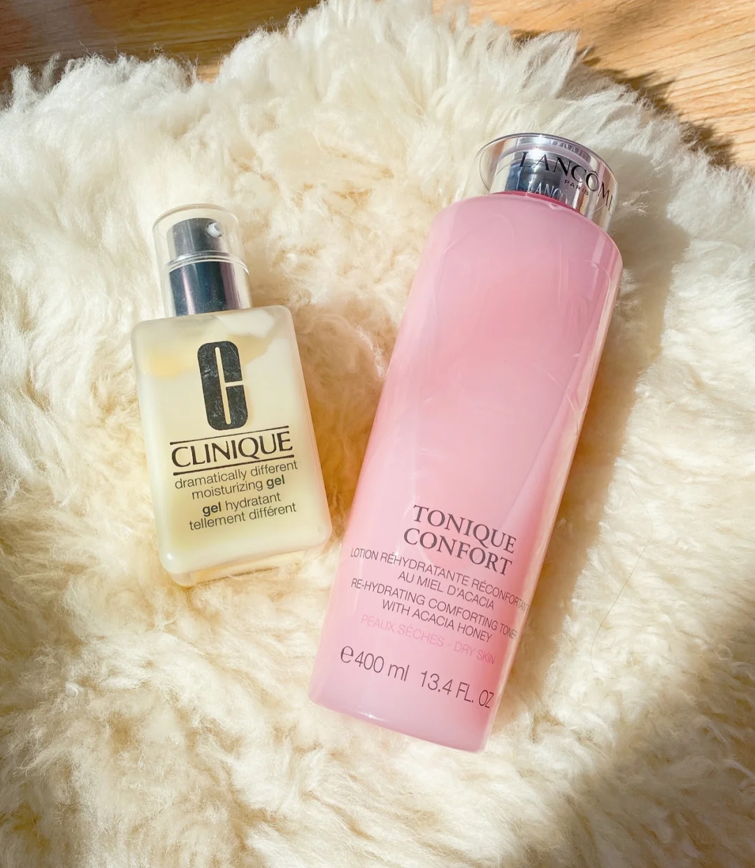 兰蔻粉水加科颜氏面霜搓泥,兰蔻粉水加skii面霜怎么样