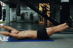 女生腹肌虐腹训练视频,虐腹100个动作