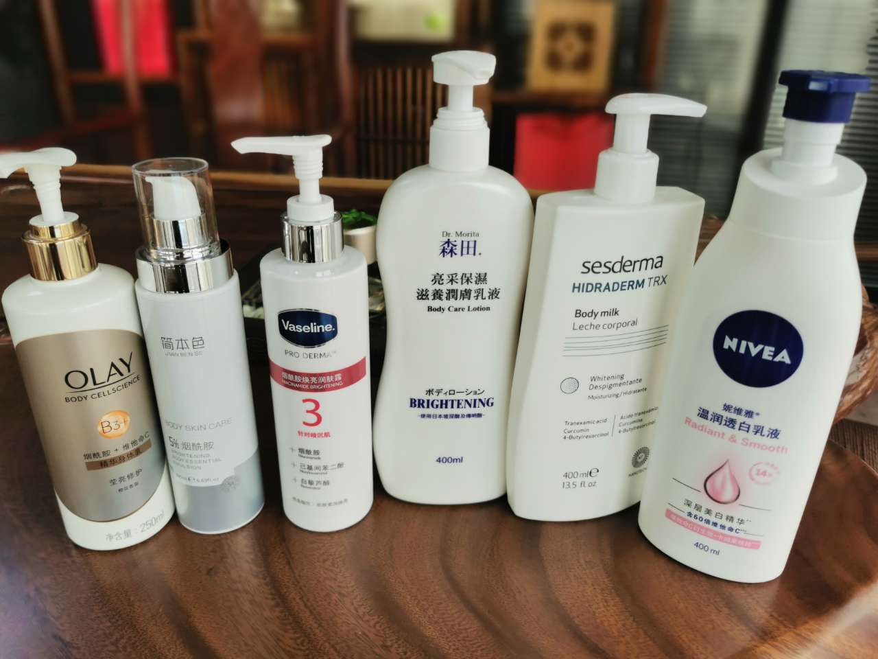 美白身体乳烟酰胺全身变白神器,美白猛药身体乳