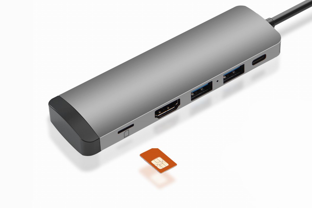 AJIUYU推出4G上网卡扩展坞，自带SIM卡槽支持三大运营商