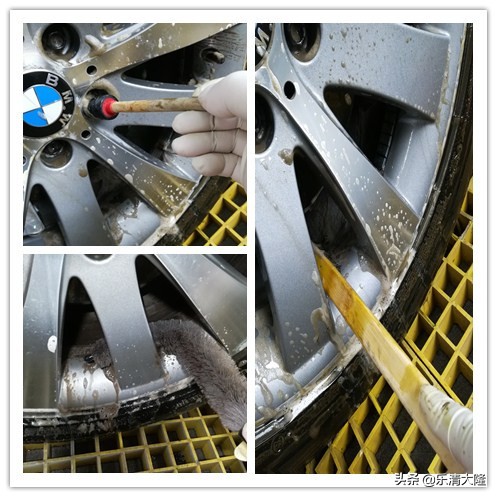 广州宝马7系内饰清洗,宝马7系发动机舱清洗