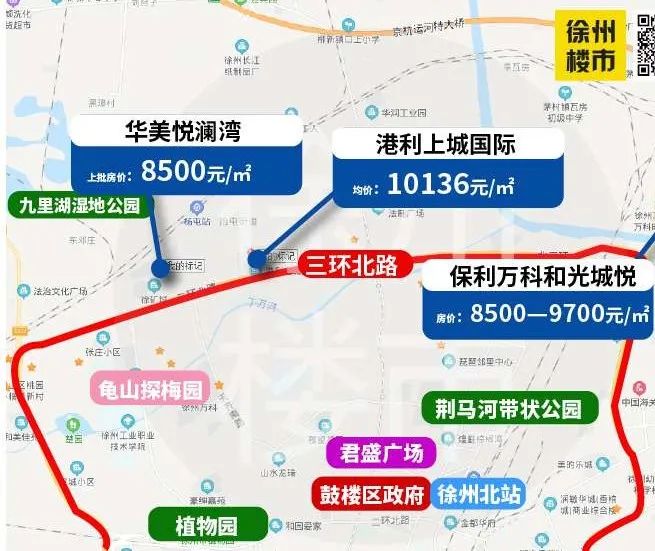 最新徐州房价一览表,徐州的房价虚高吗