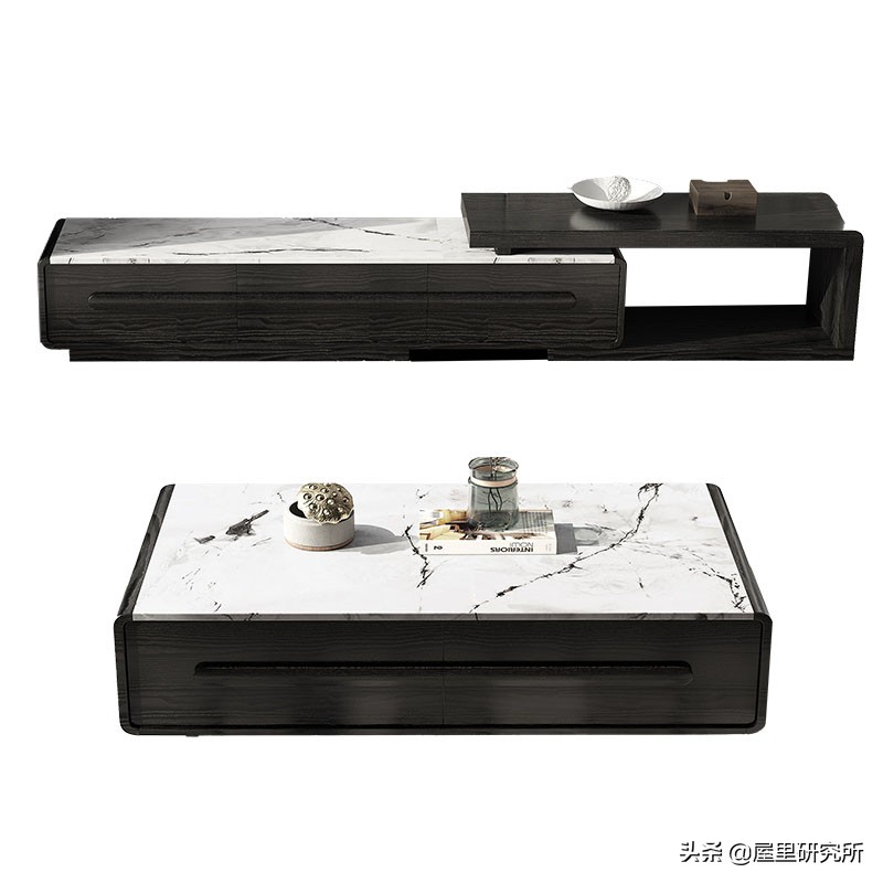 什么茶几电视柜好看实用,小户型电视柜和茶几高颜值