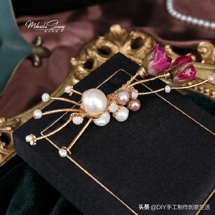 永生花99朵手工,永生花陶瓷饰品