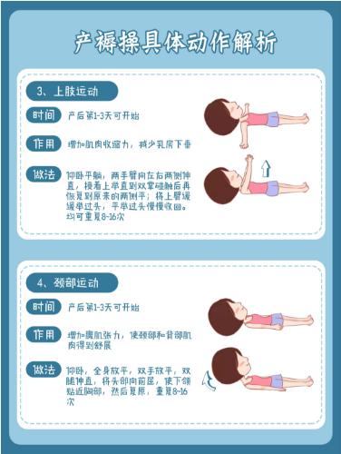 剖腹产产褥操,剖腹产产后恢复操简单动作