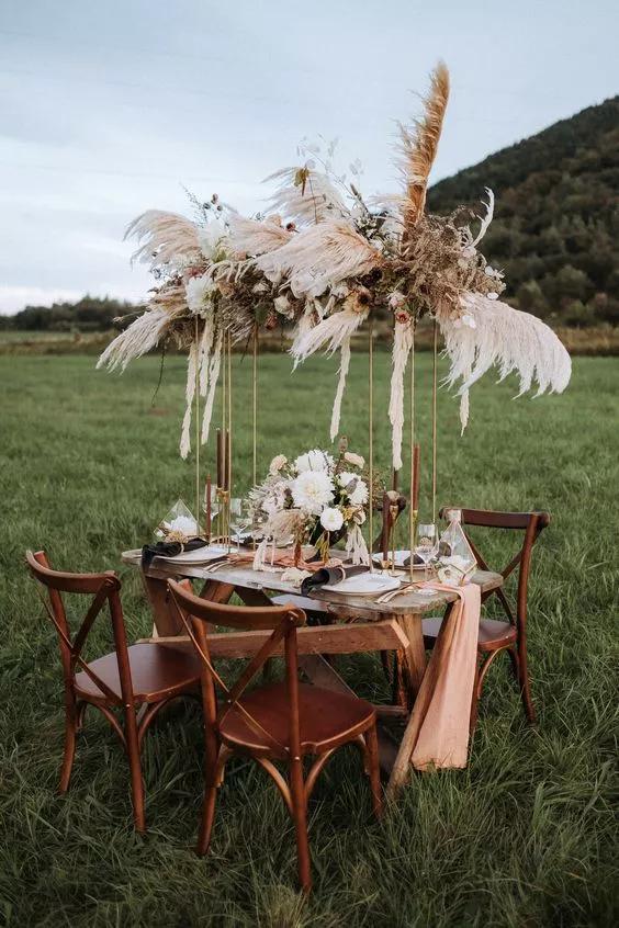 适合干花的装饰,简单的干花装饰