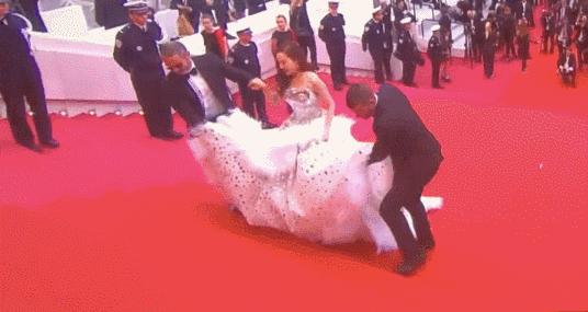 最近戛纳电影节红毯秀,戛纳红毯上的奇葩