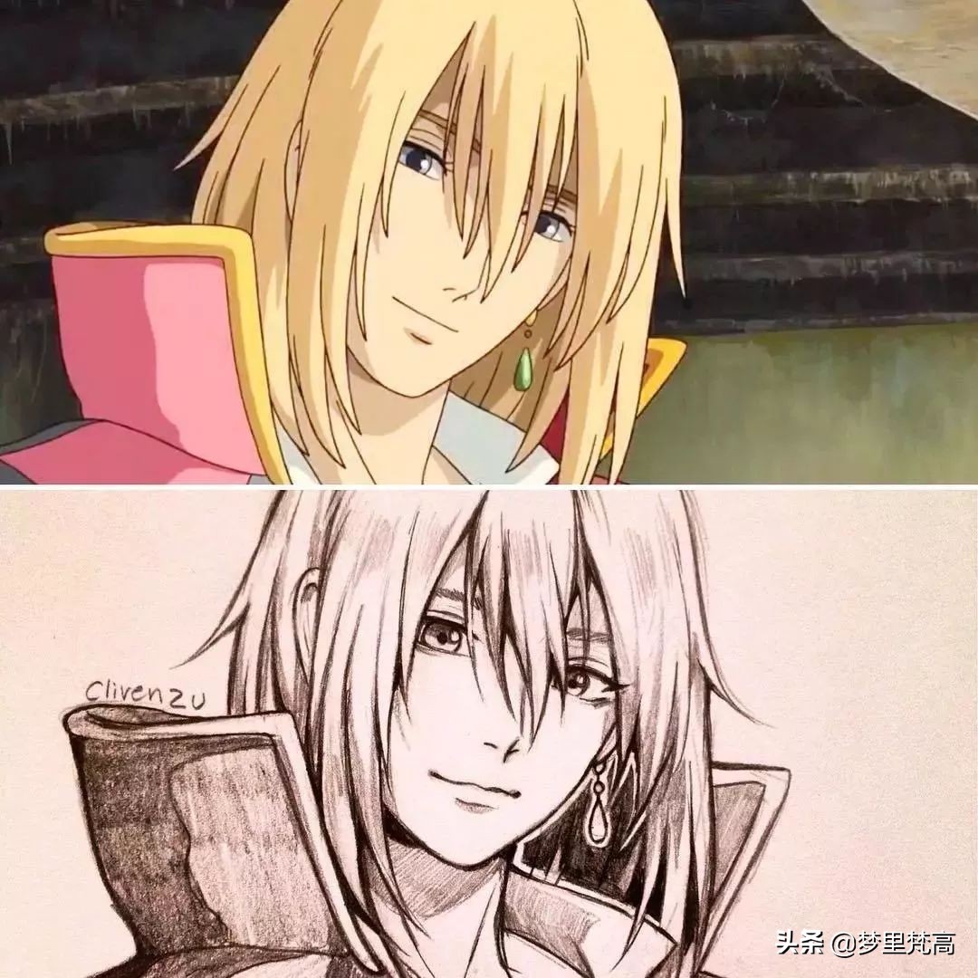 铅笔画素描动漫,铅笔画的动漫素描少女