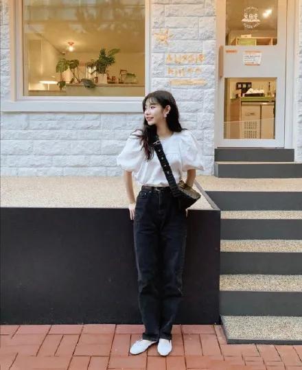 小个子韩国ins高级穿搭,小个子韩国时尚穿搭学生