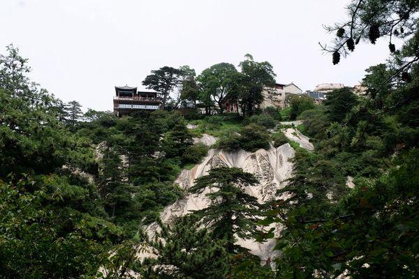 西岳华山五峰风景,华山一日游西安出发路线推荐