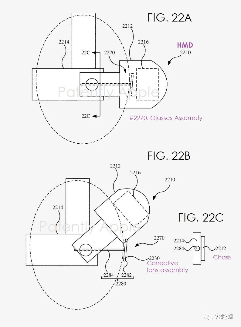 苹果2项HMD专利曝光，或将包含散热及局部光学调节显示系统