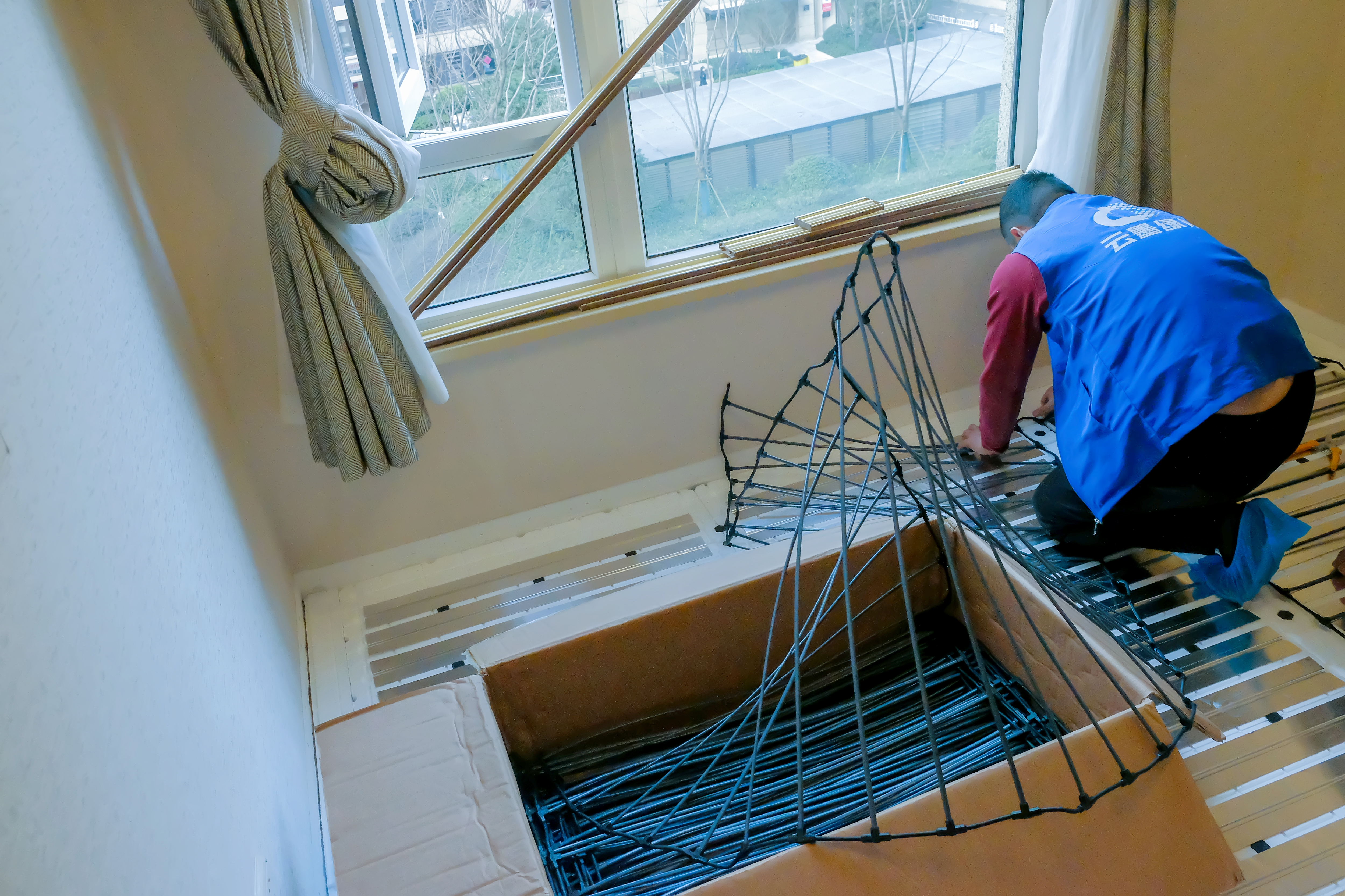 常规地暖不适合铺装的情况云墨绿能石墨烯地暖一招搞定