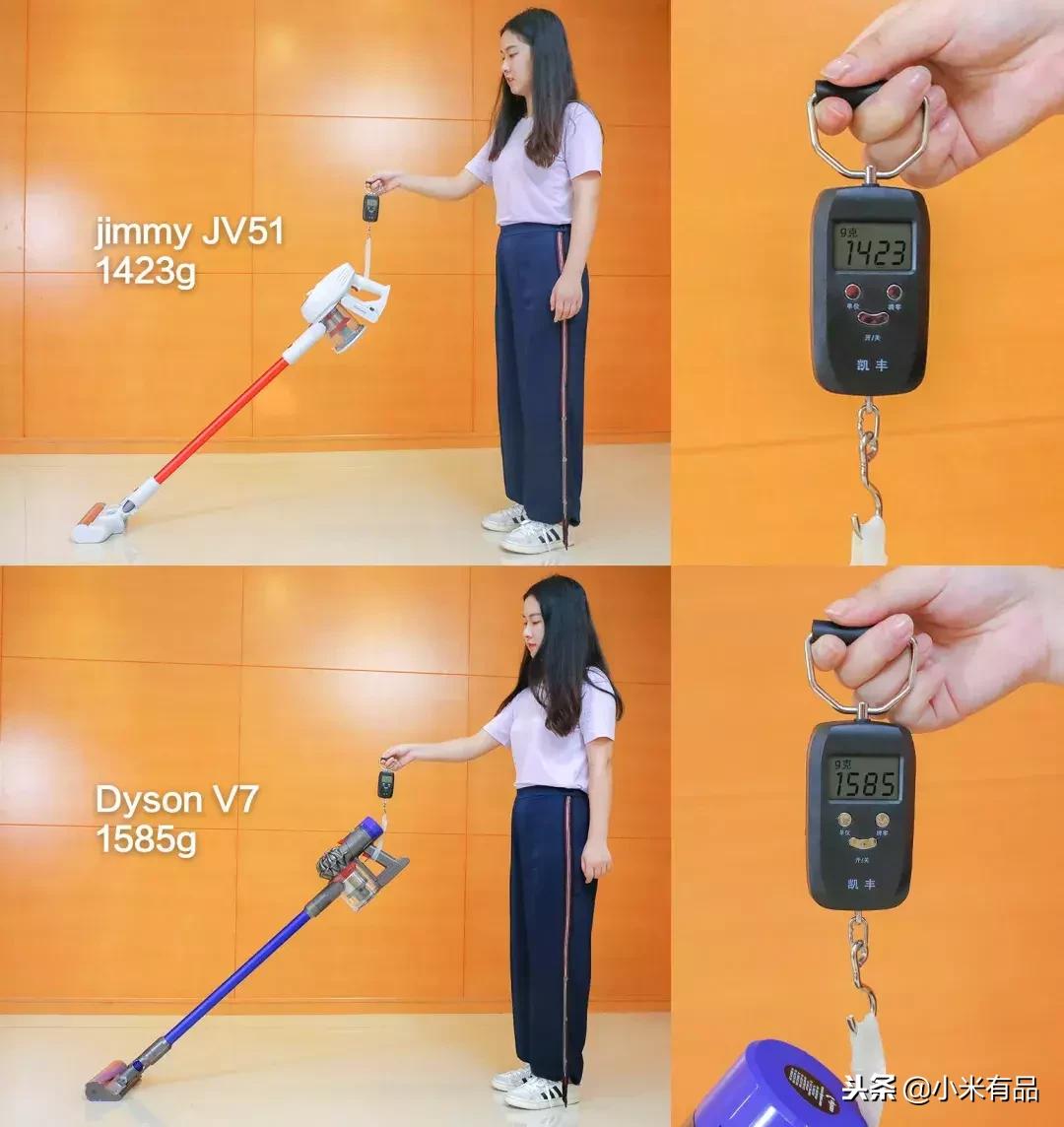 小米吸尘器k10和戴森对比评测,戴森v8和小狗t11吸尘器对比