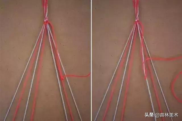 手工穿珠子手链的教程,手工手链编织教程