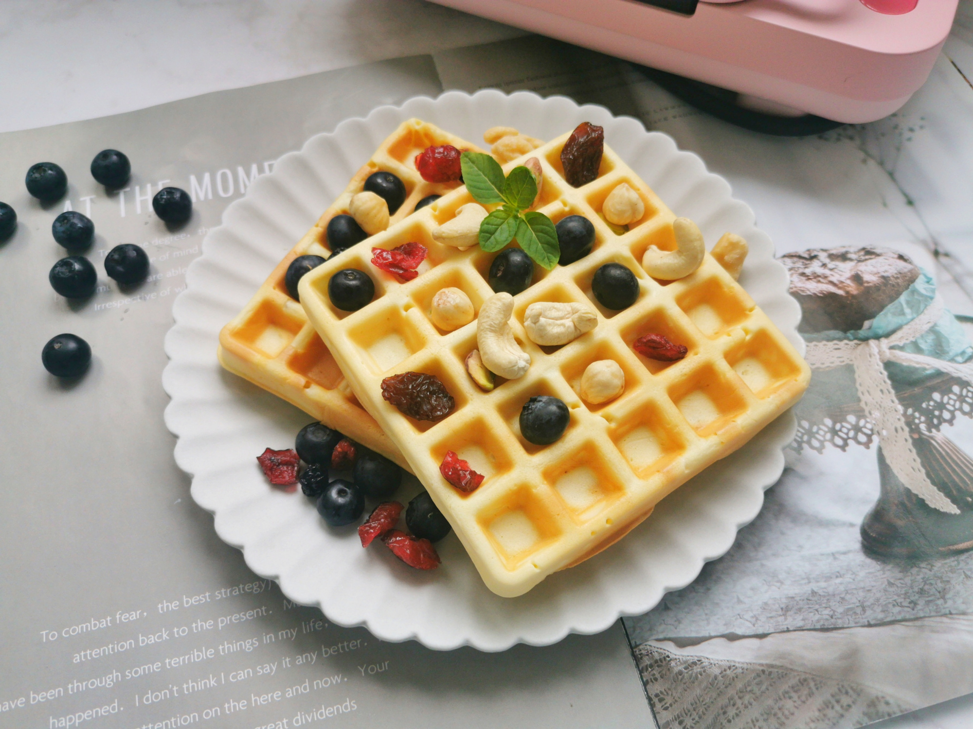 华夫饼不用泡打粉的做法,华夫饼不用机器家常做法