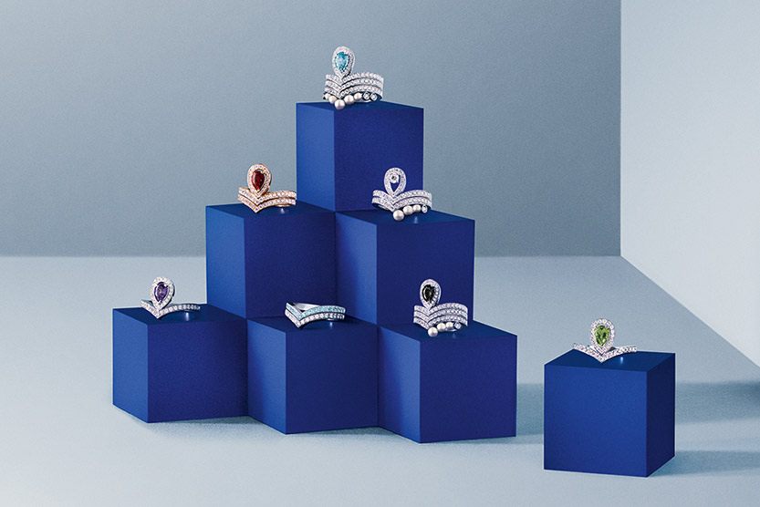 尚美高圆圆婚戒价格,尚美巴黎chaumet于适同款