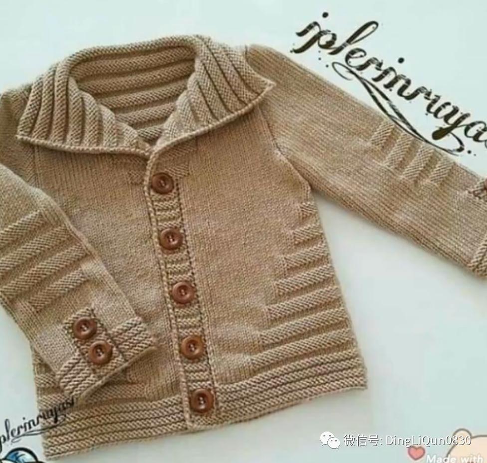 儿童针织毛衣教程,小孩棒针毛衣款式大全图片