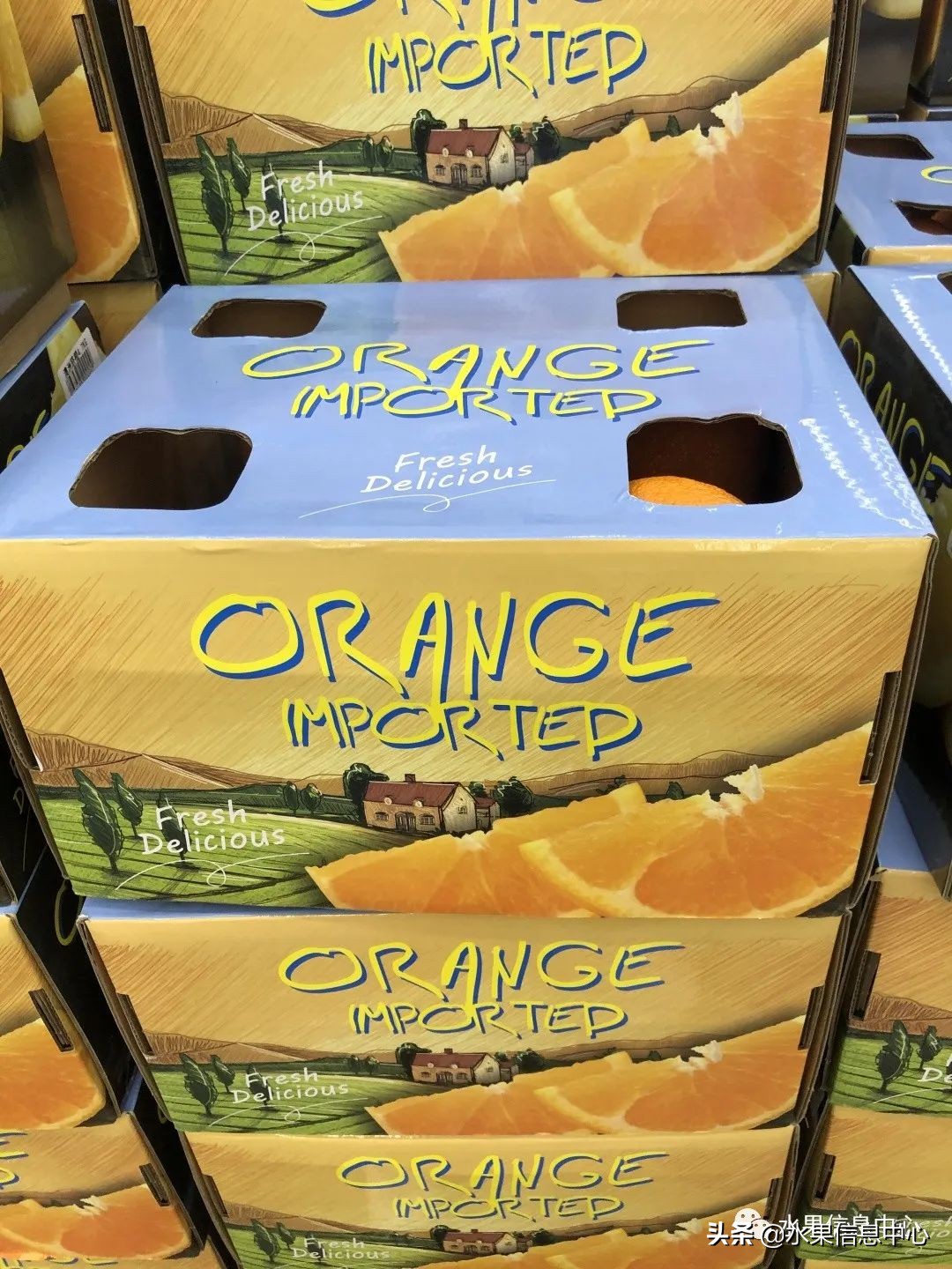 中秋节前，走访两家水果零售店，水果标准化在这里体现的淋漓尽致