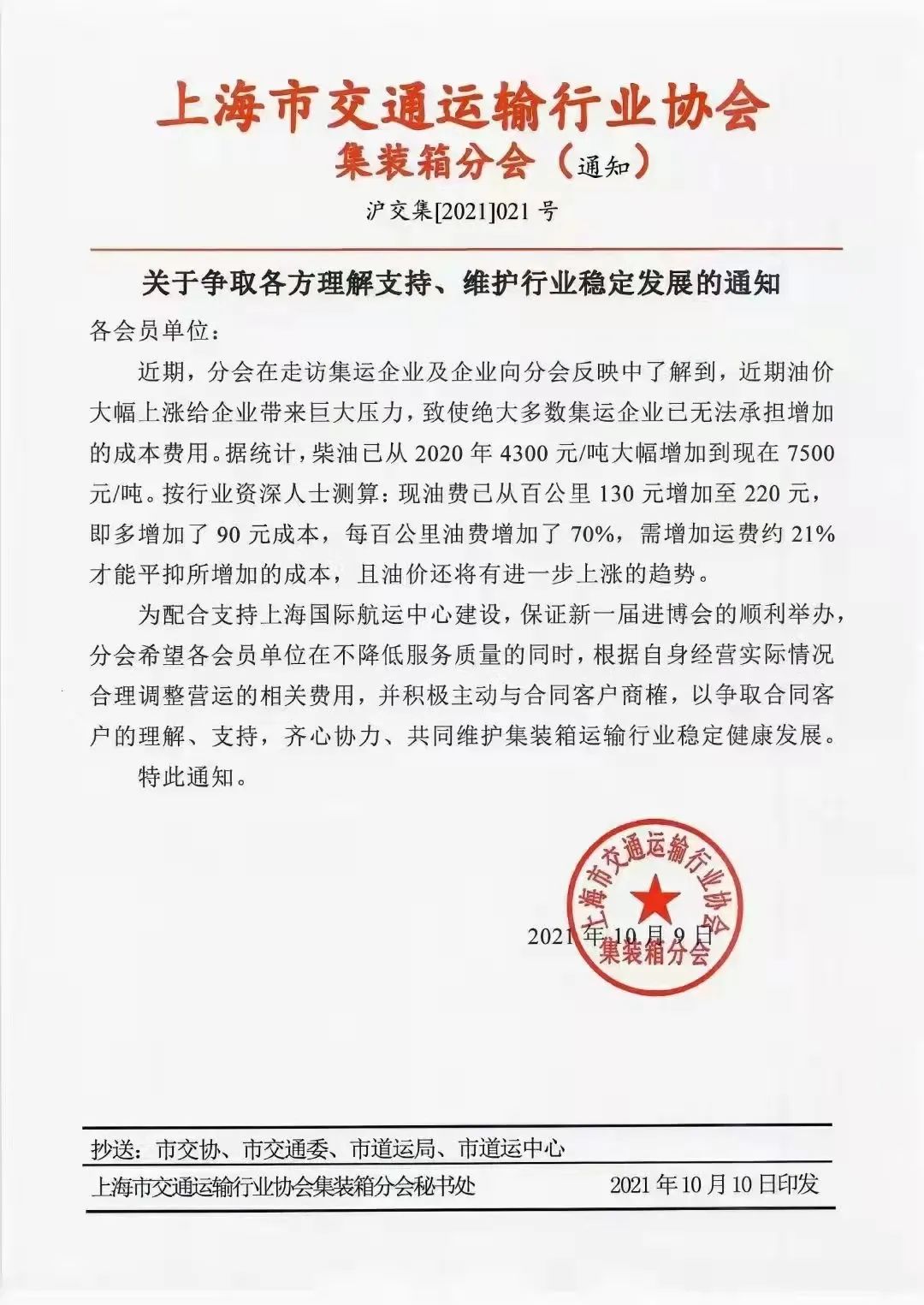 油价持续上涨货运行业会崩溃吗,交通油价或将进行调整